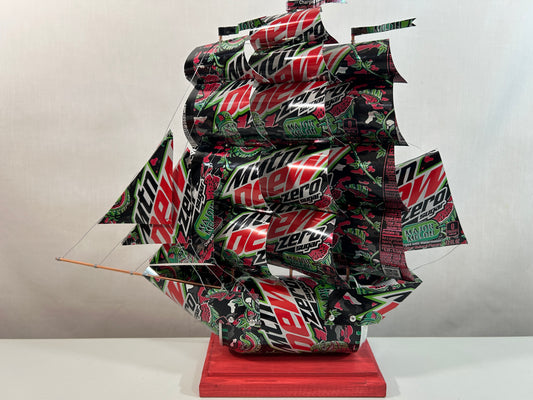 Mountain Dew Major Melon Zero Sugar Soda Can Ship