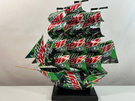 Mountain Dew Zero Sugar Soda Can Ship