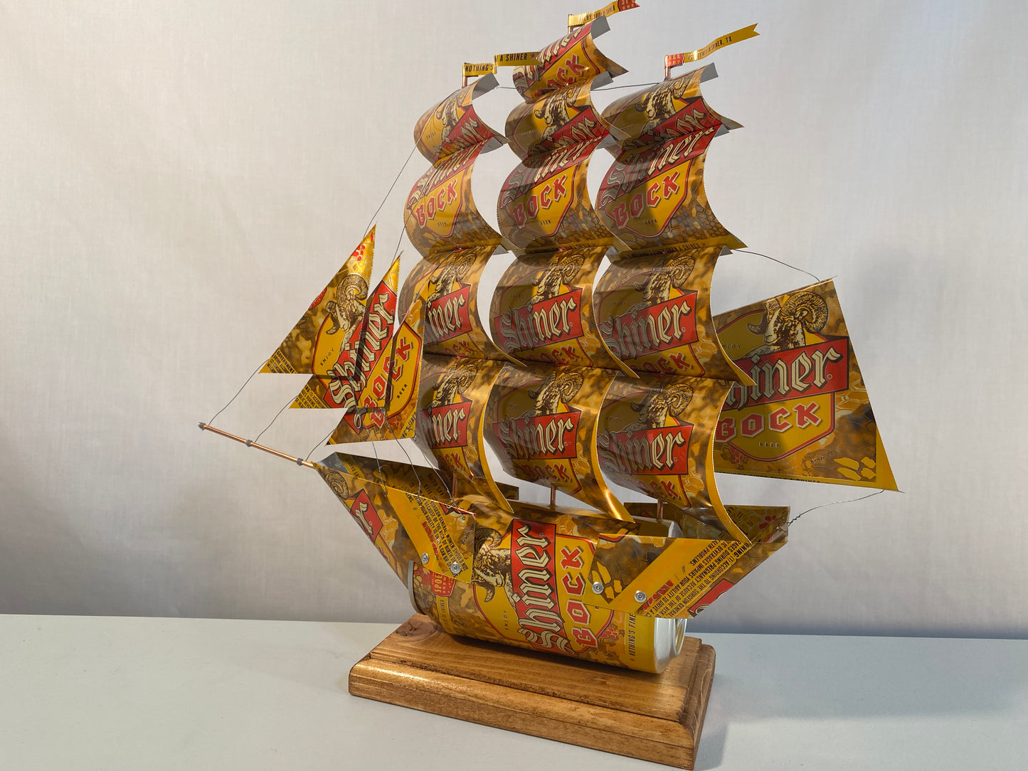 Shiner Bock Beer Can Ship