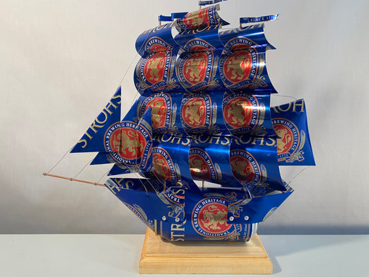 Stroh's Beer Can Ship