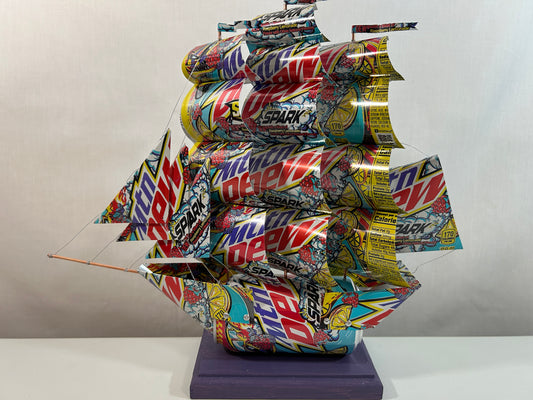 Mountain Dew Spark Soda Can Ship