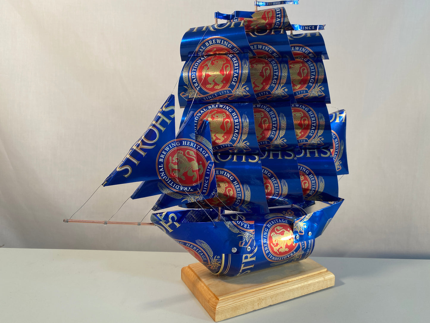 Stroh's Beer Can Ship