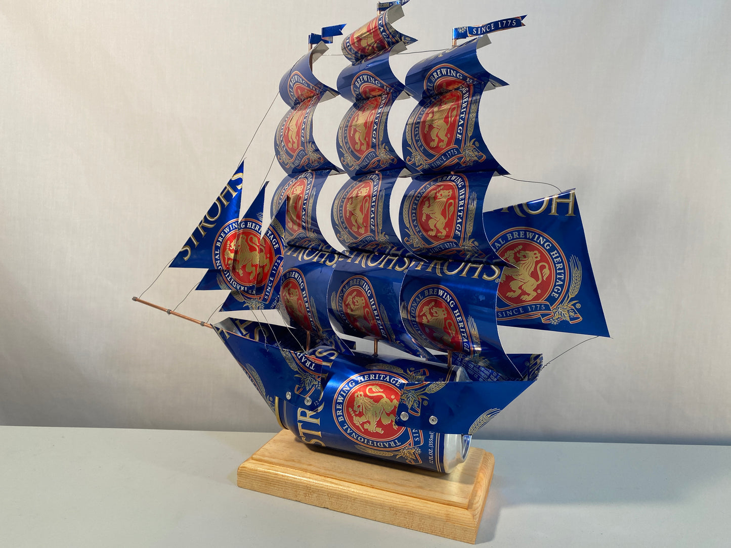 Stroh's Beer Can Ship