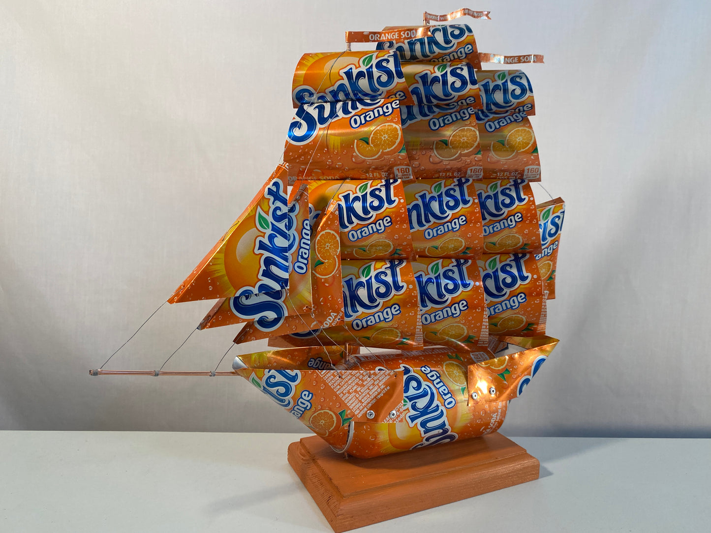 Sunkist Orange Soda Can Ship