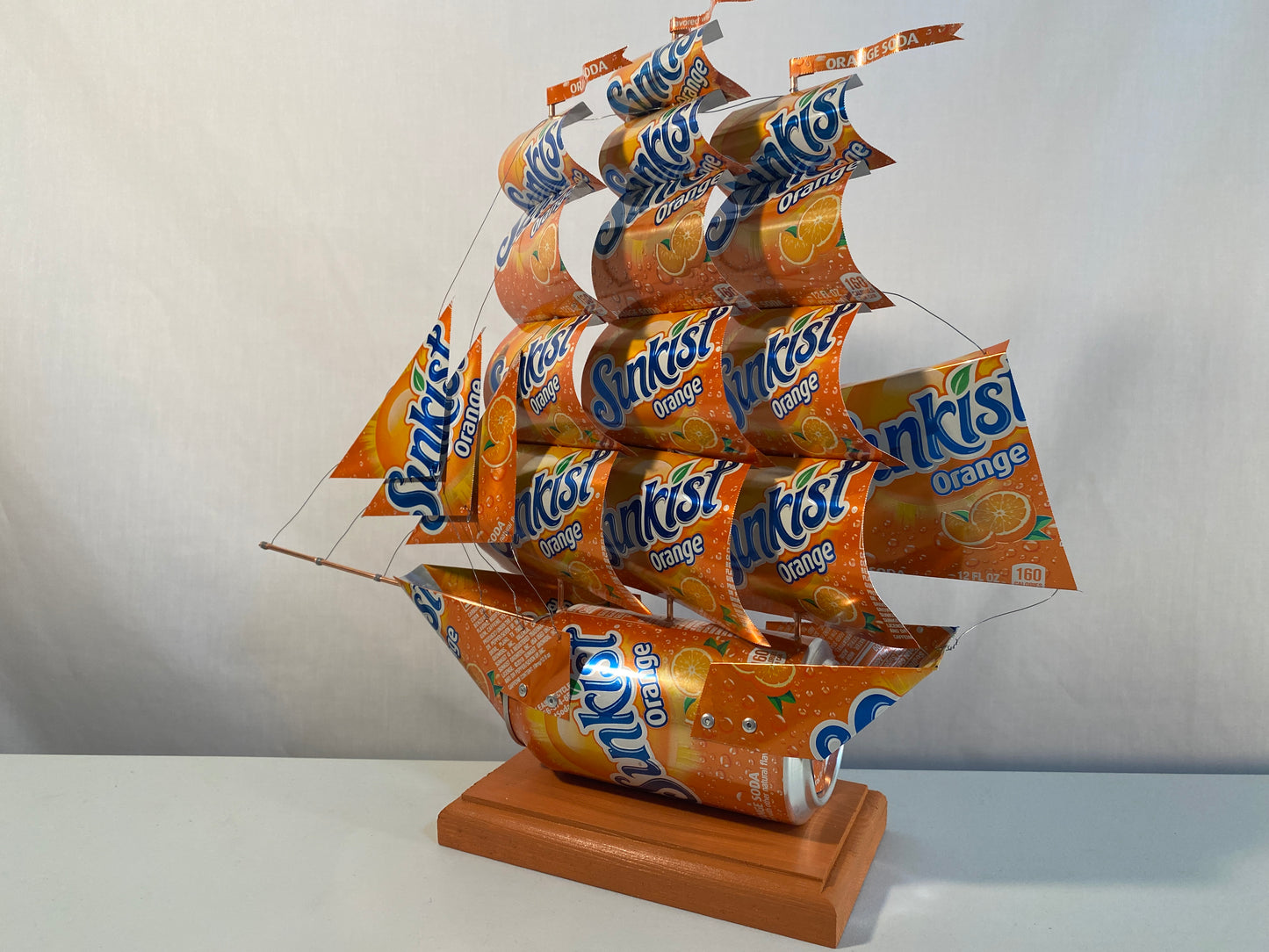 Sunkist Orange Soda Can Ship