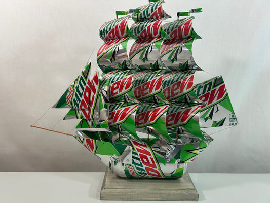 Mountain Dew Diet Soda Can Ship