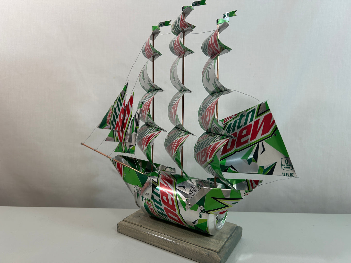Mountain Dew Diet Soda Can Ship