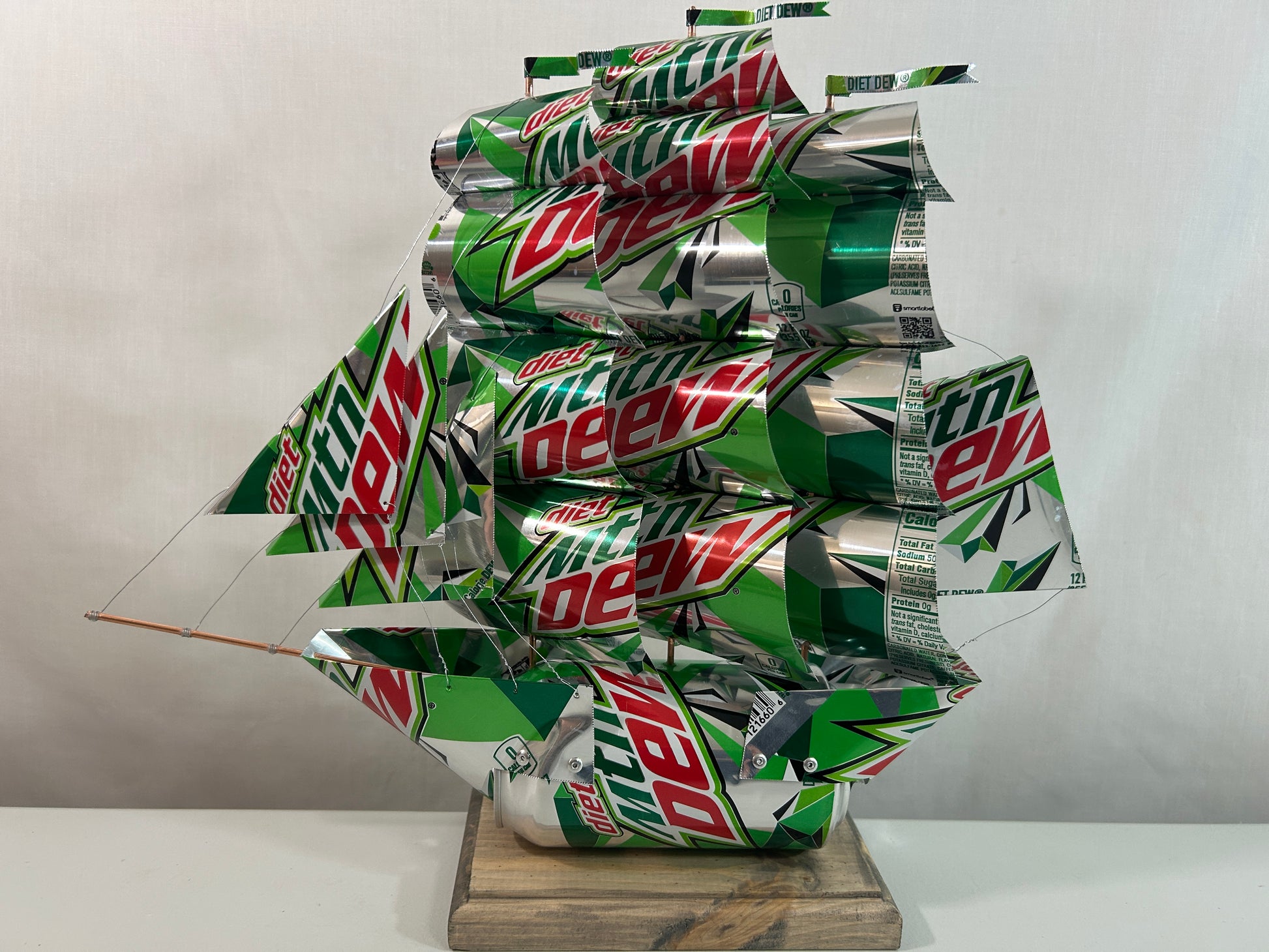 Mountain Dew Diet Soda Can Ship