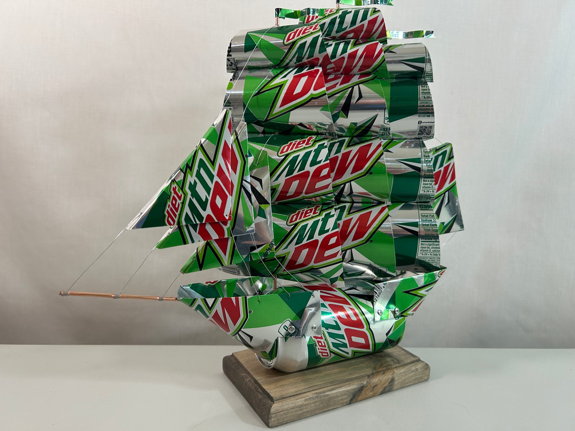 Mountain Dew Diet Soda Can Ship