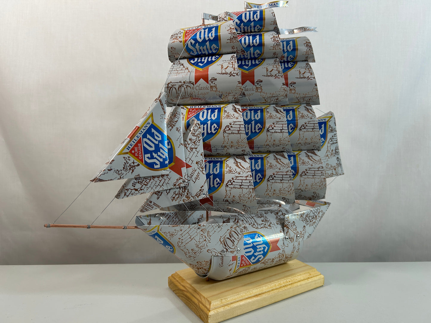 Heileman's Old Style Beer Can Ship