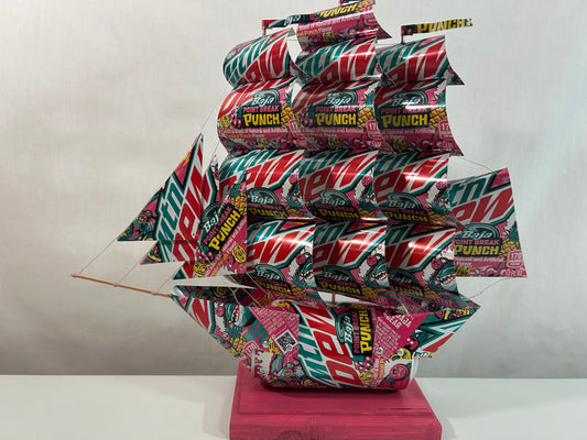 Mountain Dew Baja Point Break Punch Soda Can Ship