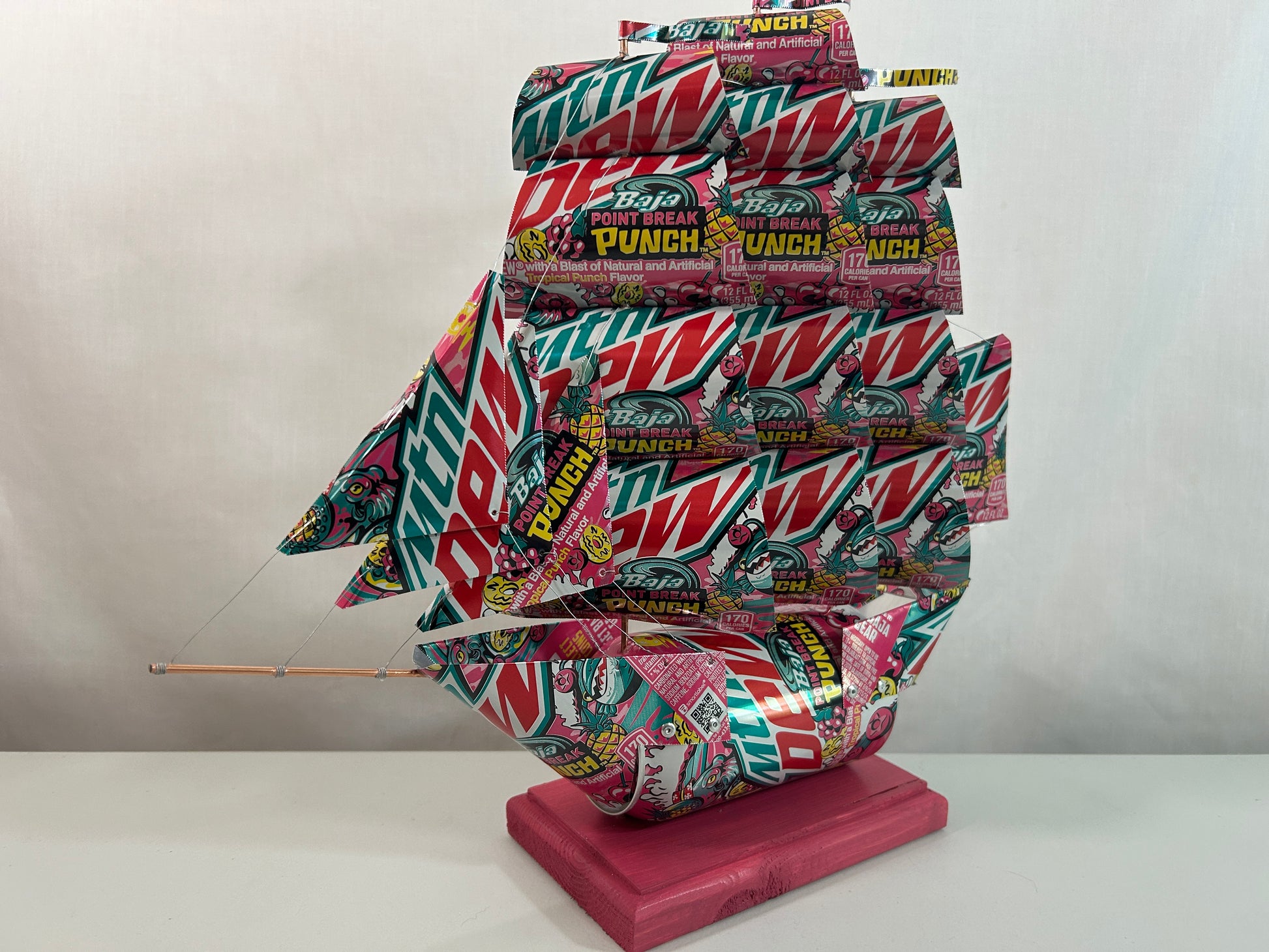 Mountain Dew Baja Point Break Punch Soda Can Ship