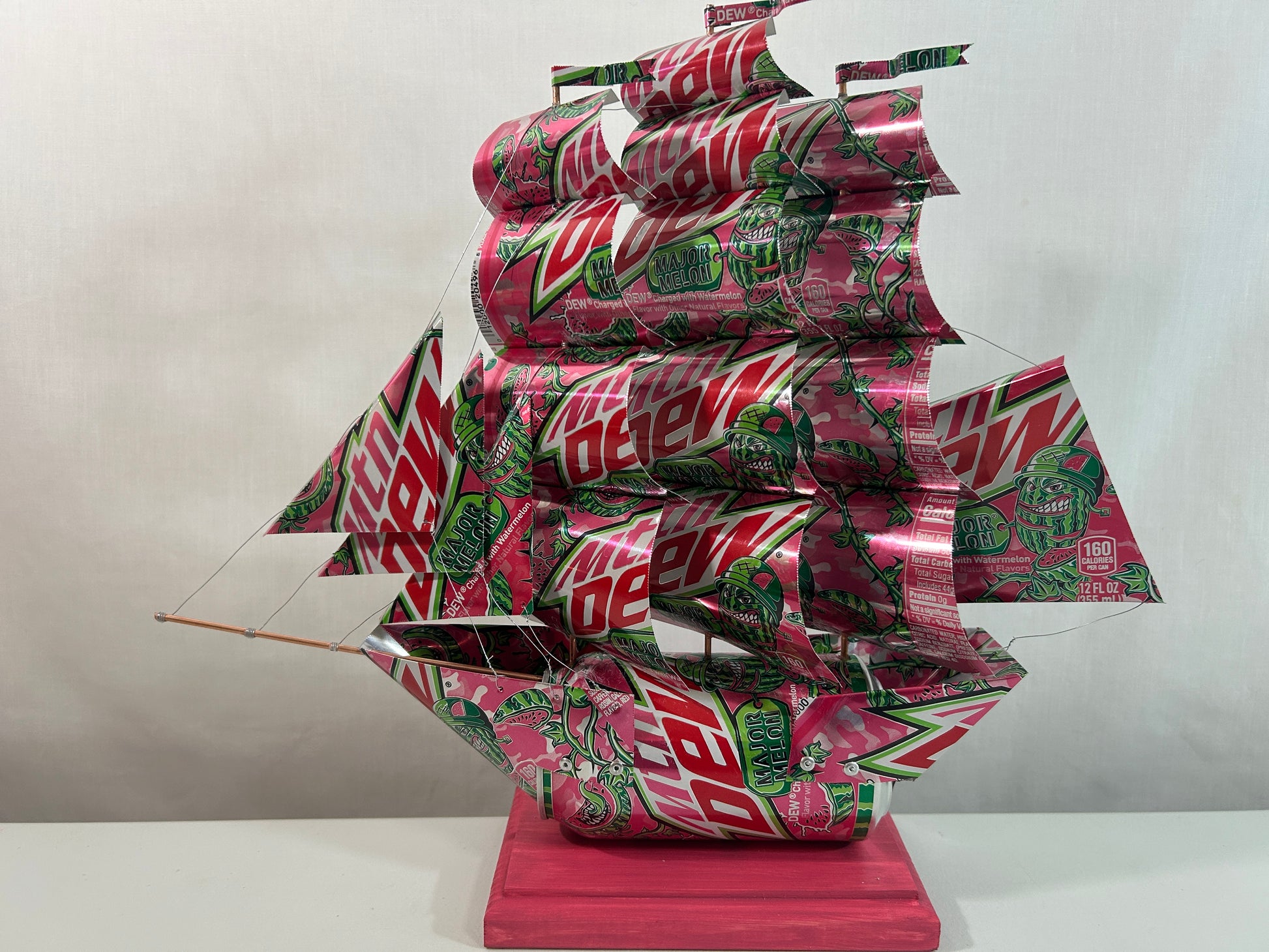 Mountain Dew Major Melon Soda Can Ship