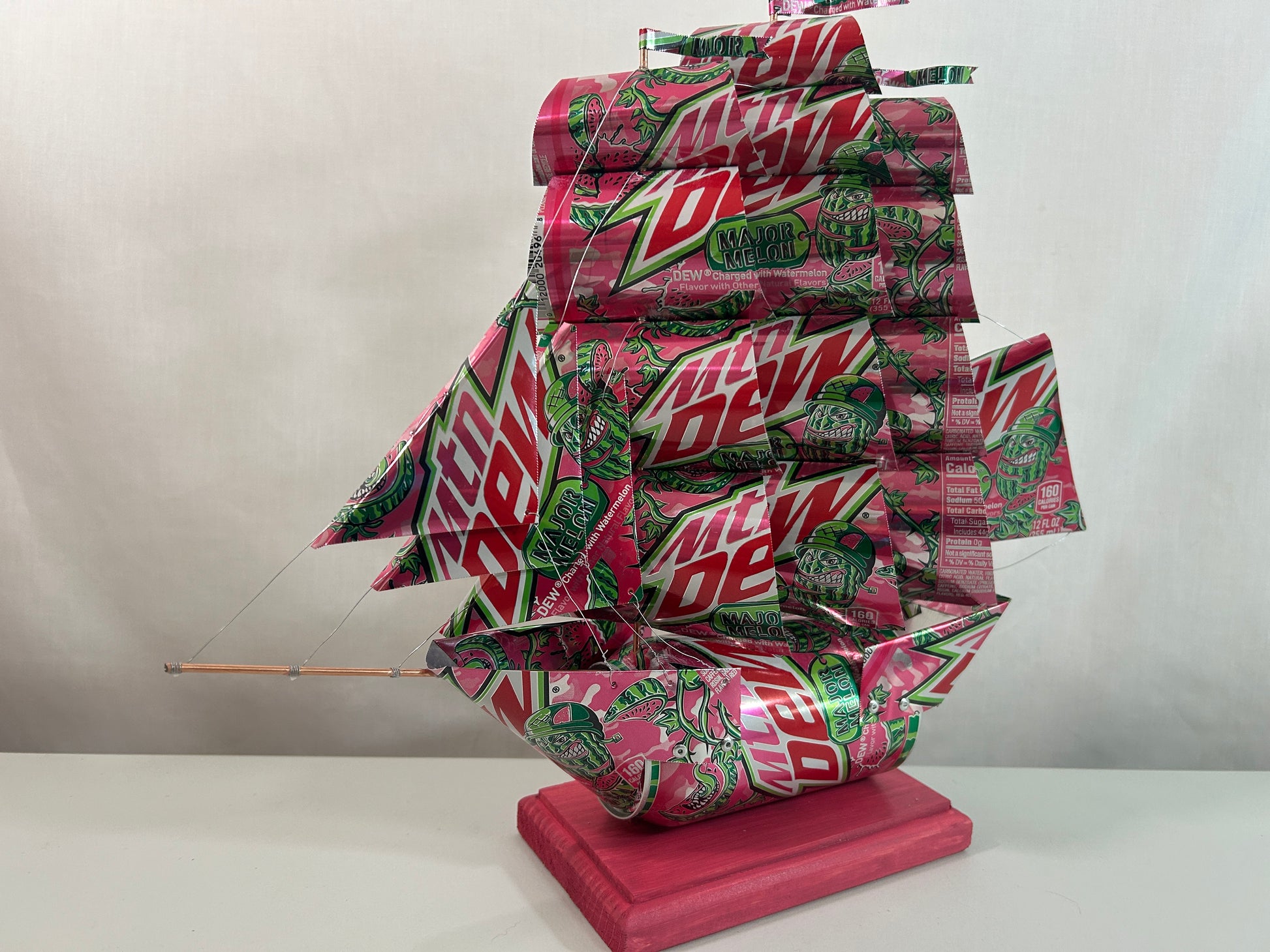 Mountain Dew Major Melon Soda Can Ship