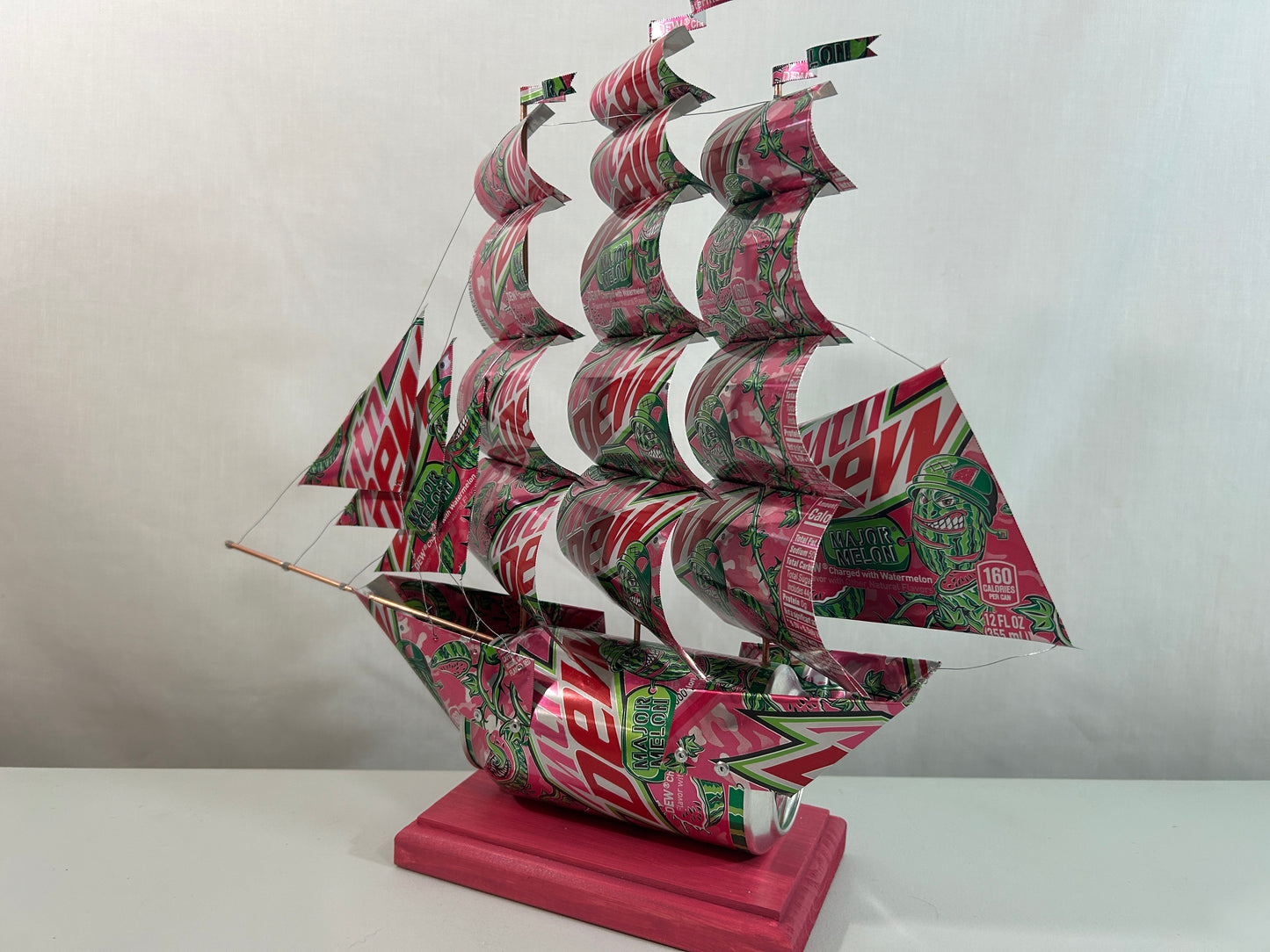 Mountain Dew Major Melon Soda Can Ship
