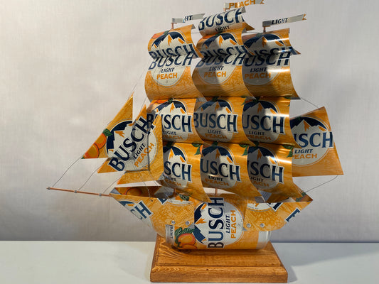 Anheuser Busch Light Peach Beer Can Ship