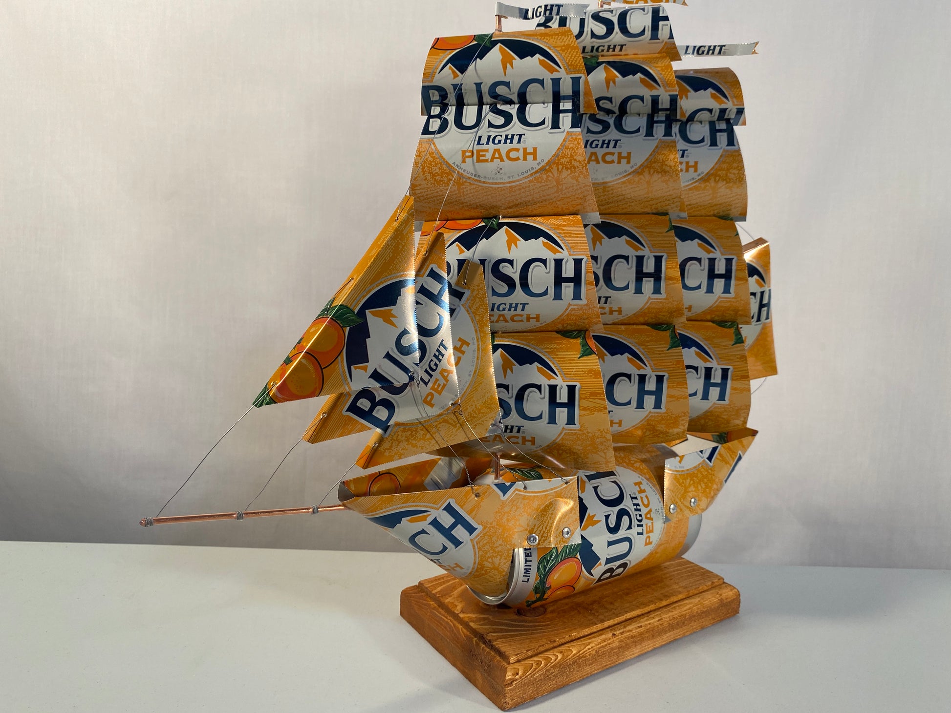 Anheuser Busch Light Peach Beer Can Ship