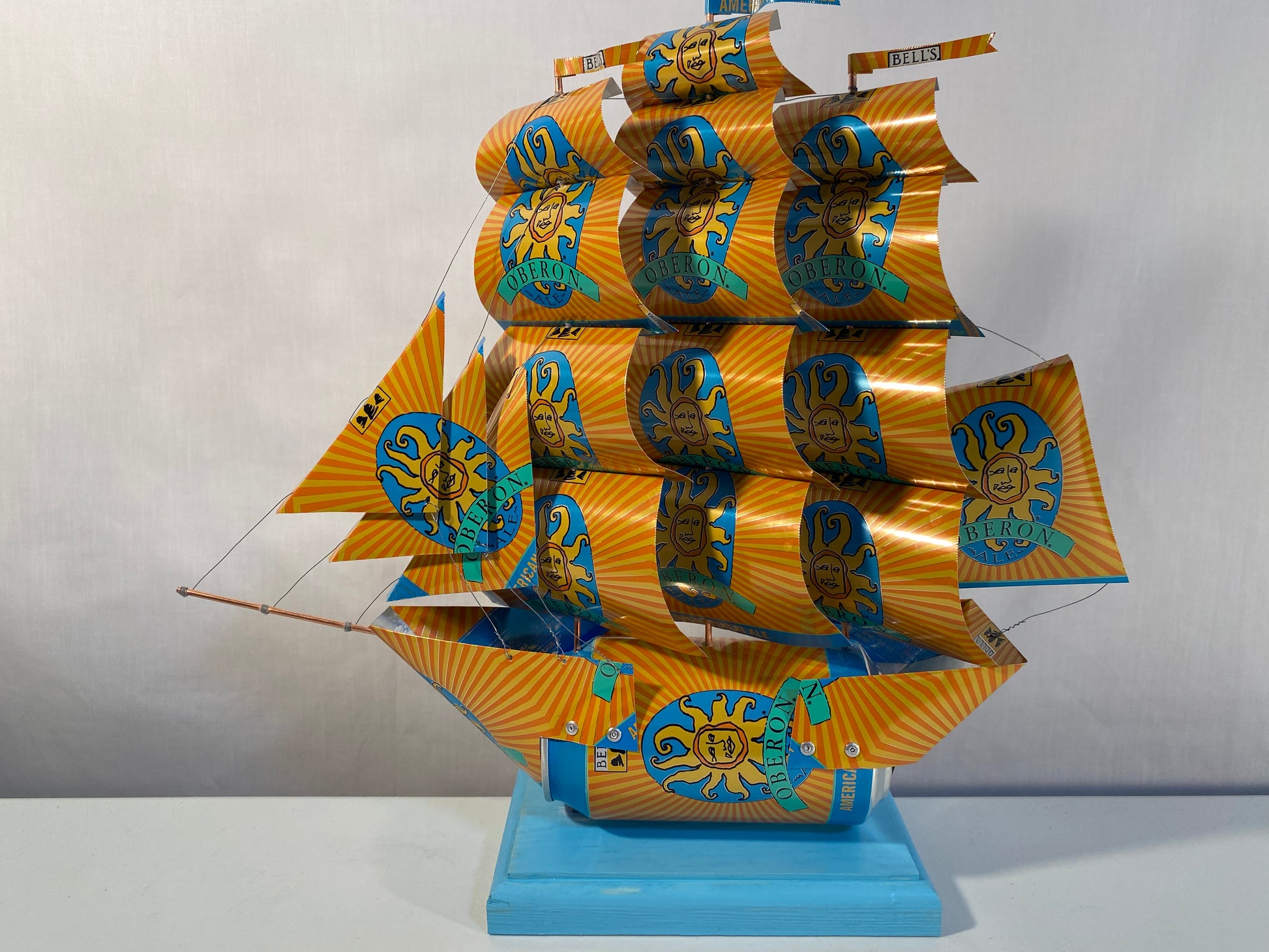 Bell's Oberon Ale Beer Can Ship