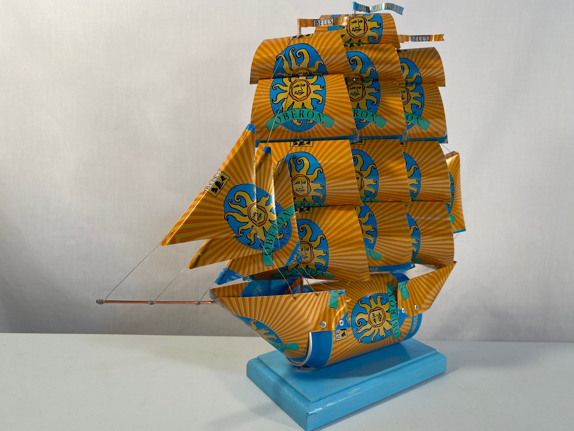 Bell's Oberon Ale Beer Can Ship