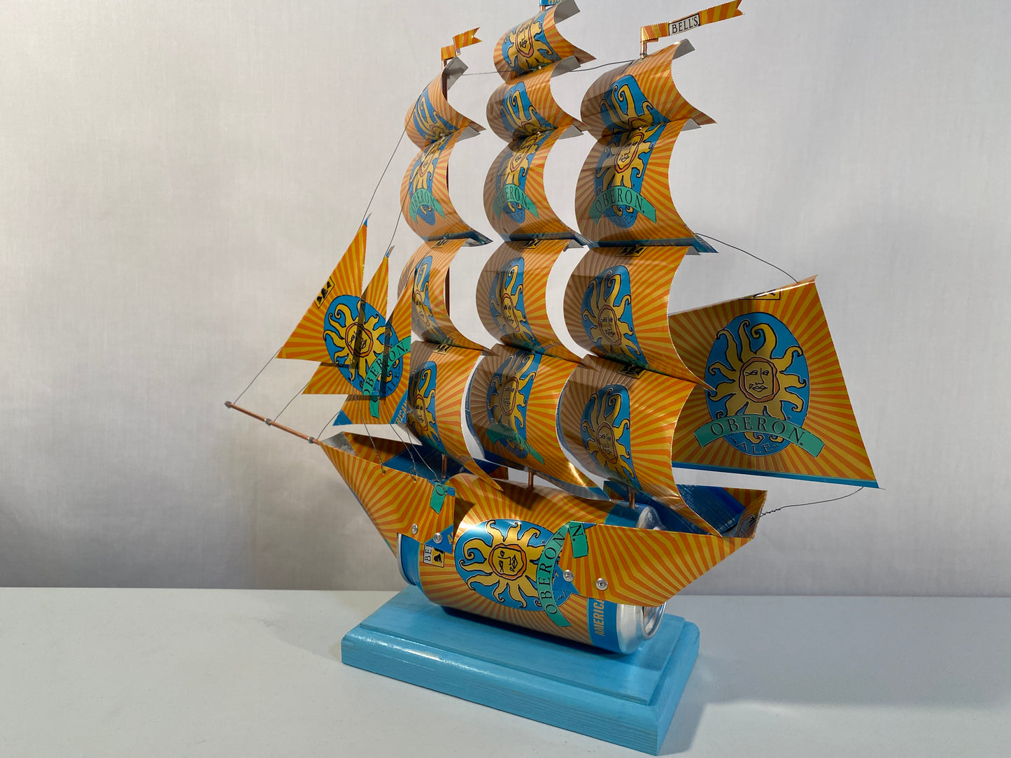 Bell's Oberon Ale Beer Can Ship