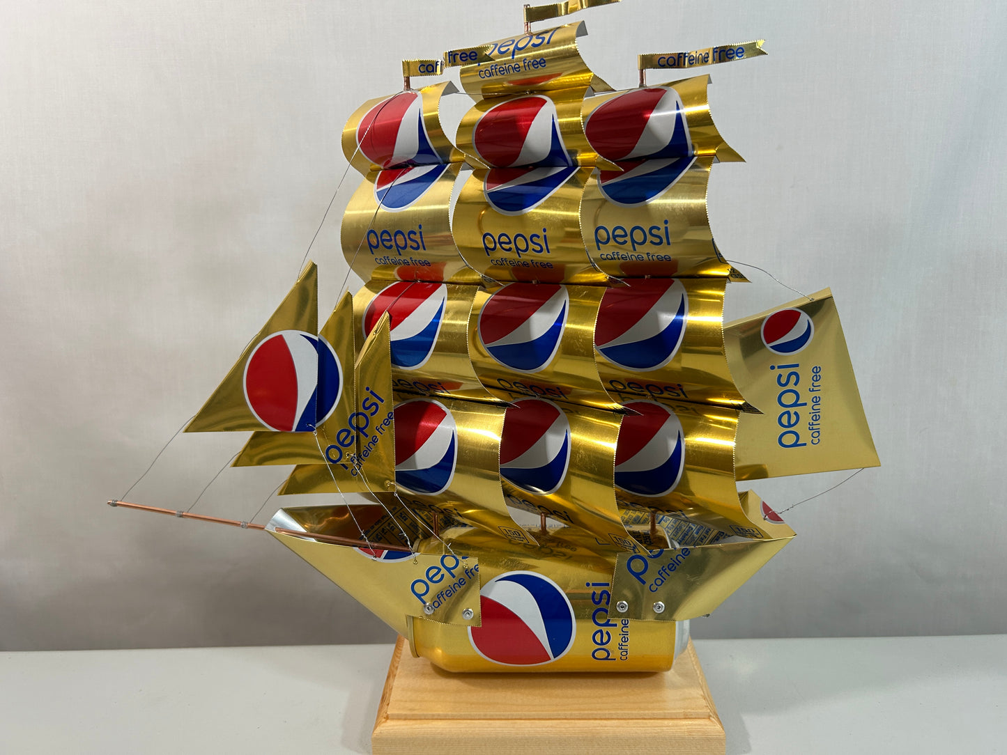 Pepsi Caffeine Free Soda Can Ship