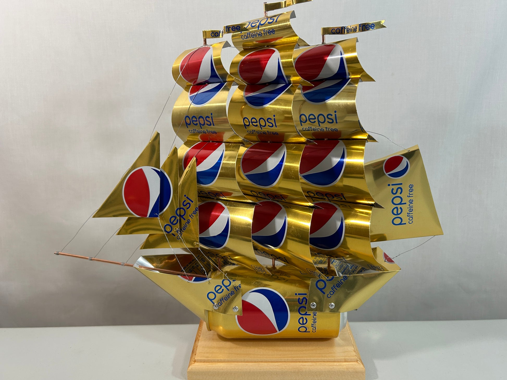 Pepsi Caffeine Free Soda Can Ship