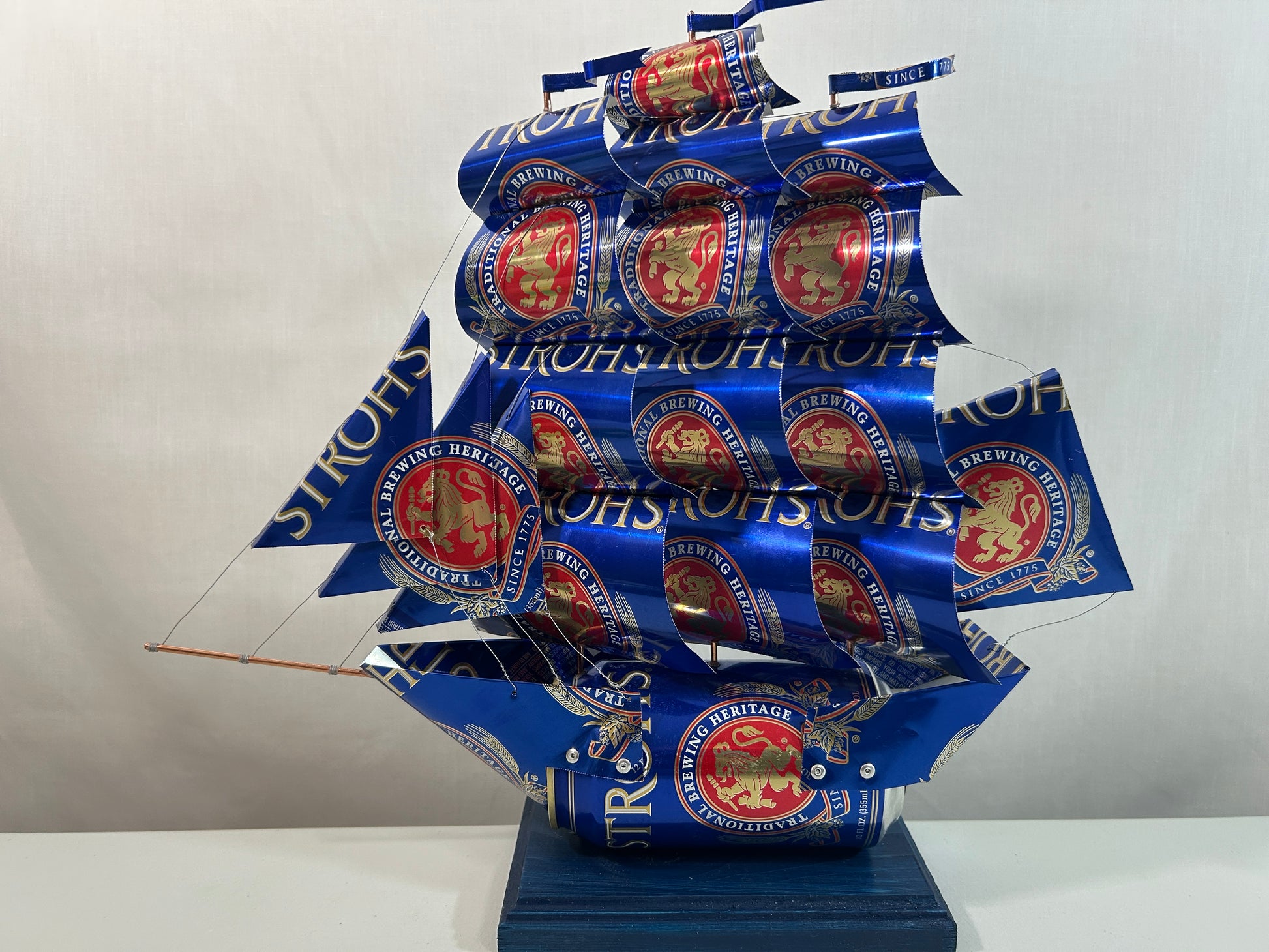 Stroh's Beer Can Ship