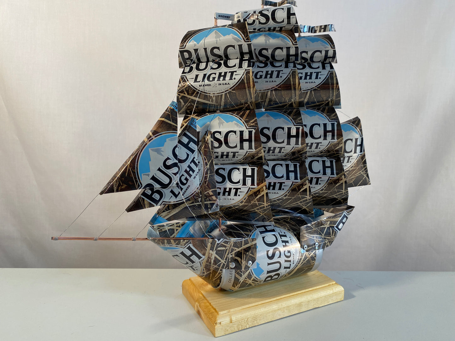 Anheuser Busch Light Camo Beer Can Ship