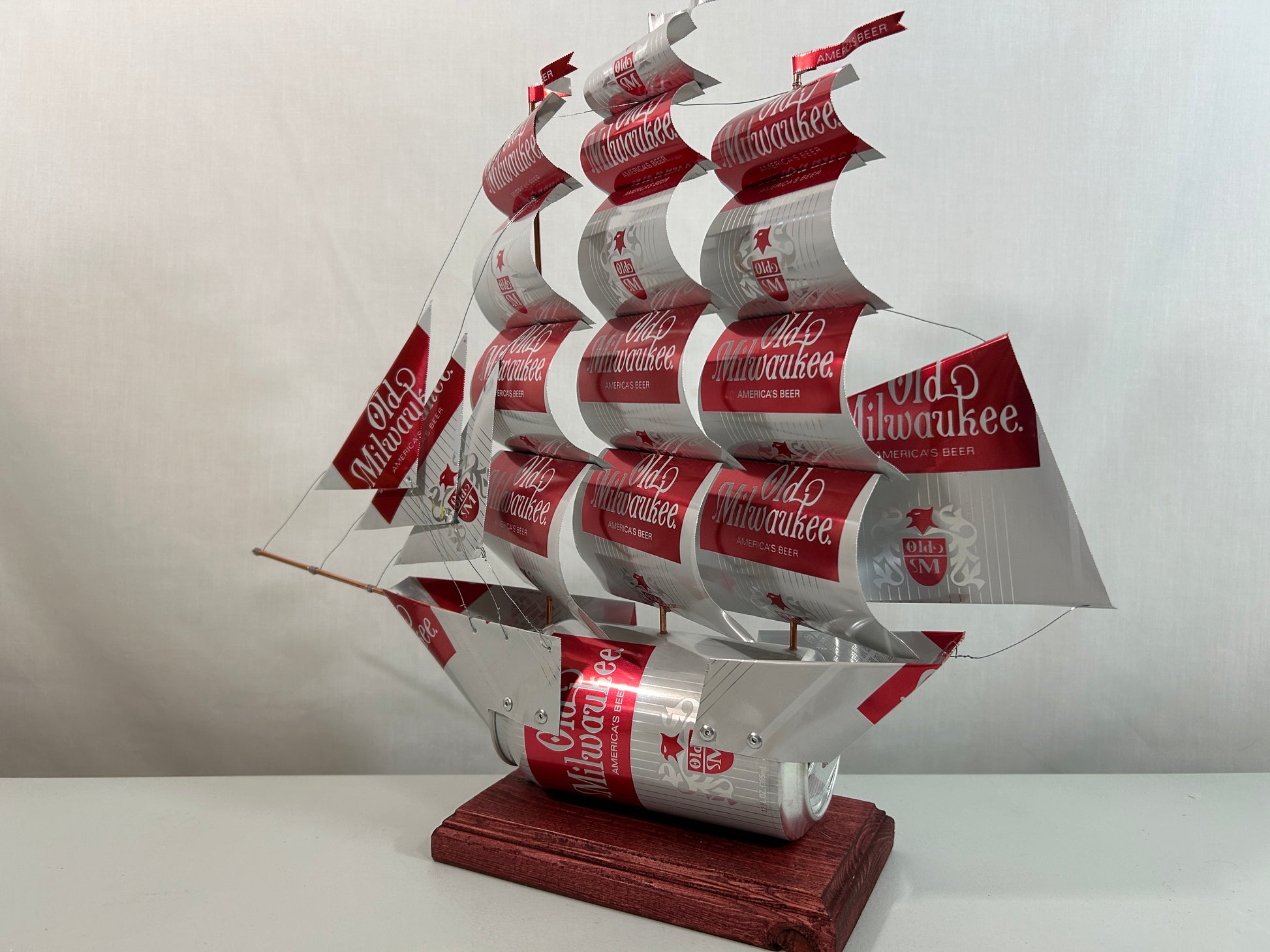 Old Milwaukee Beer Can Ship