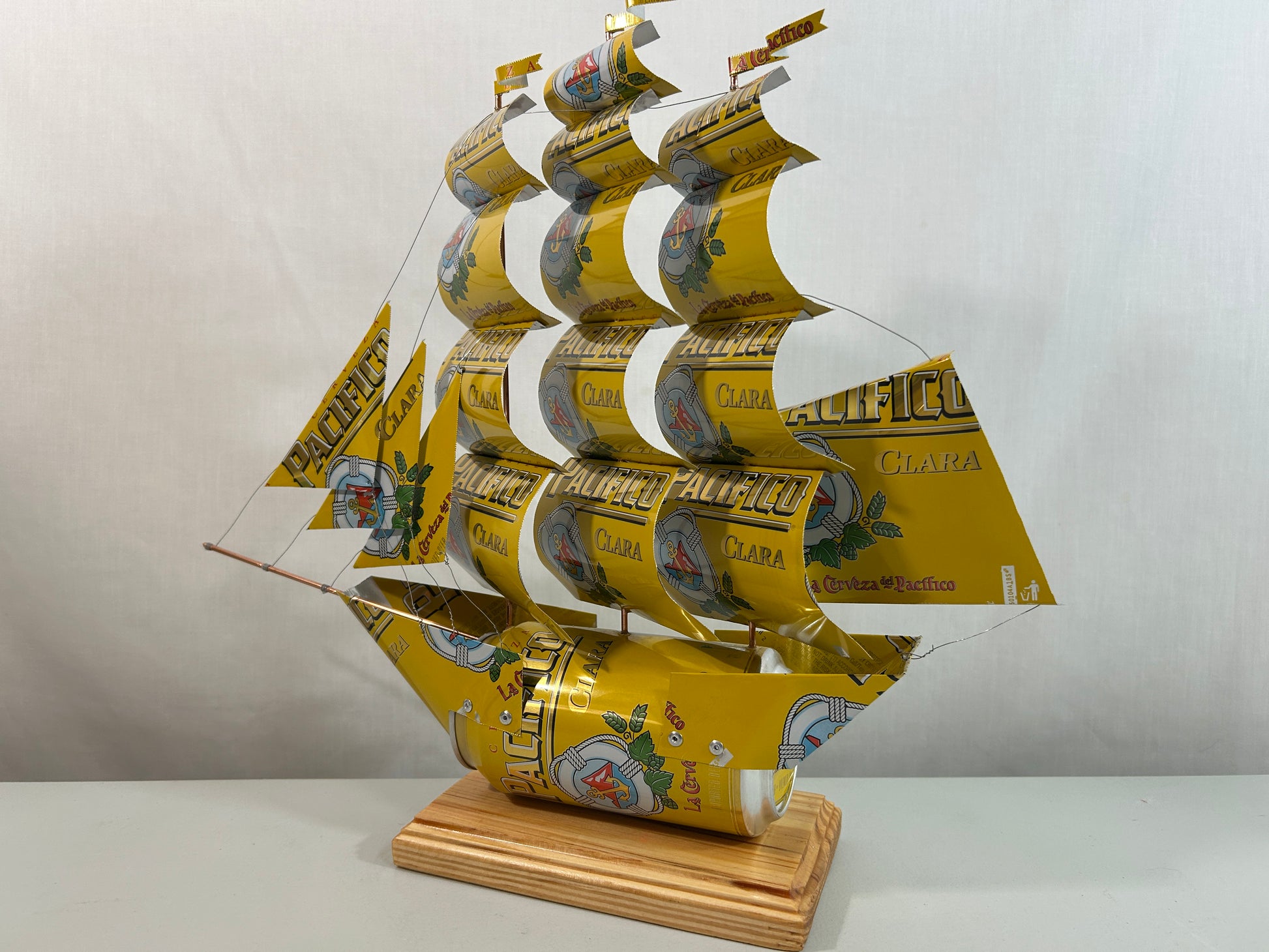 Pacifico Clara Beer Can Ship