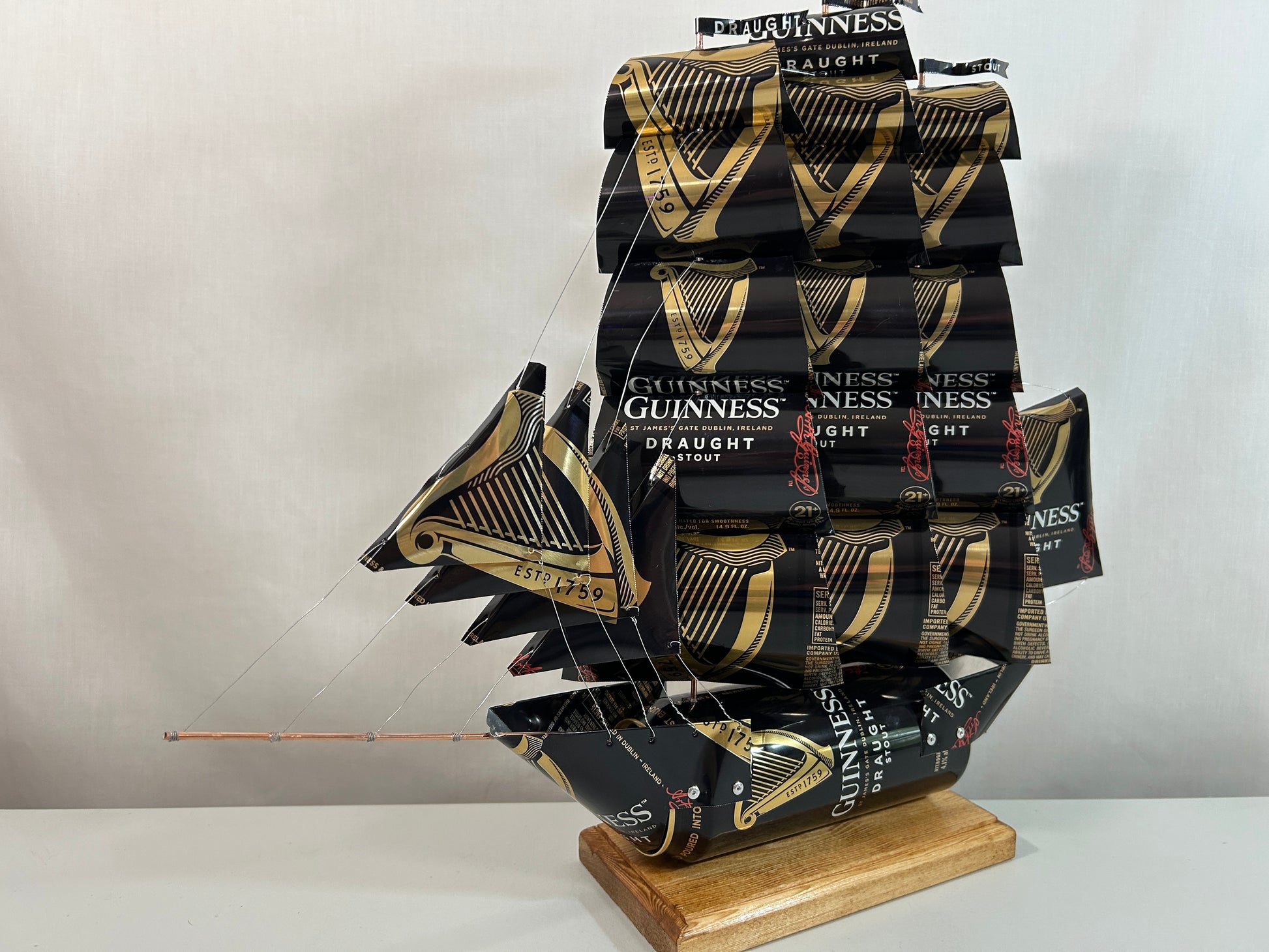 Guinness Draught Stout Beer Can Ship