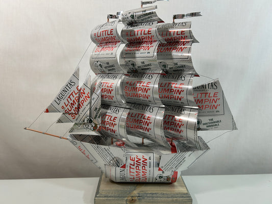Lagunias a Little Sumpin' Sumpin' Beer Can Ship