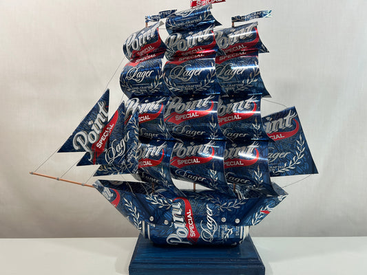 Point Special Lager Beer Can Ship
