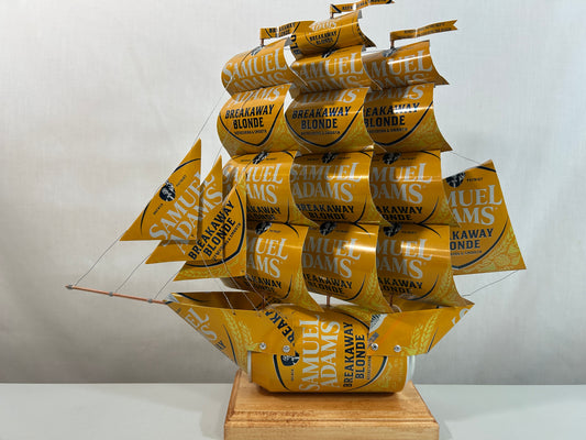 Samuel Adams Breakaway Blonde Beer Can Ship