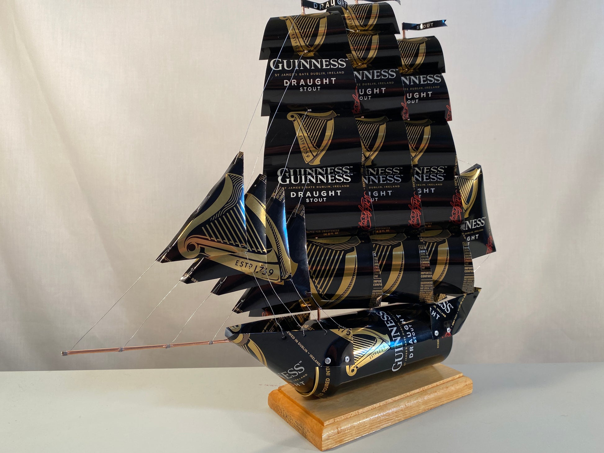 Guinness Draught Stout Beer Can Ship