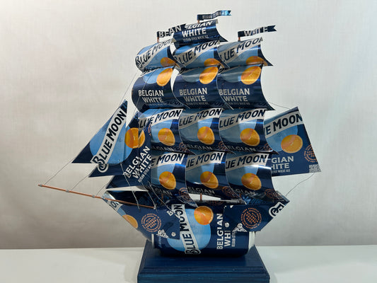 Blue Moon Belgian White Beer Can Ship