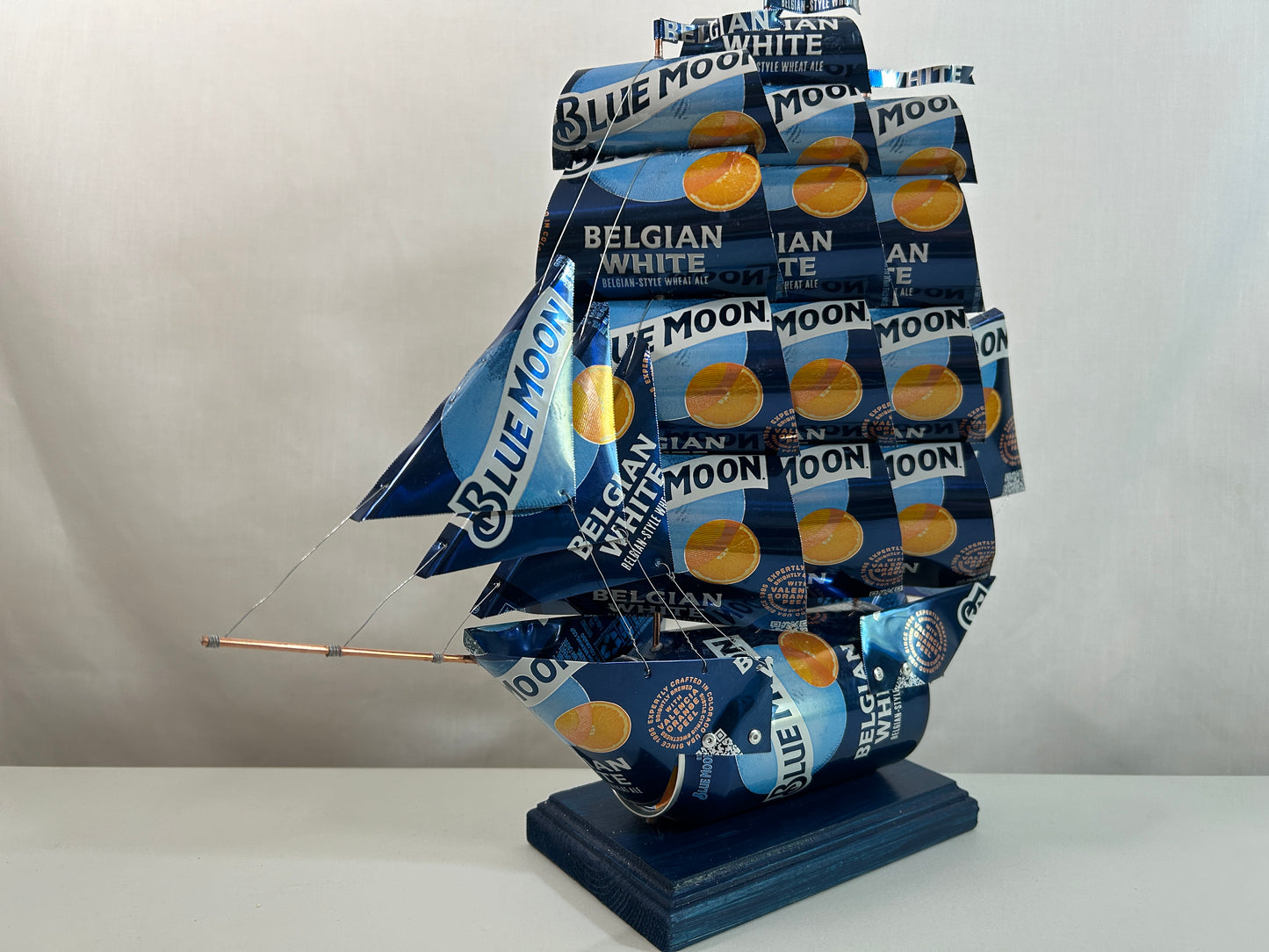 Blue Moon Belgian White Beer Can Ship