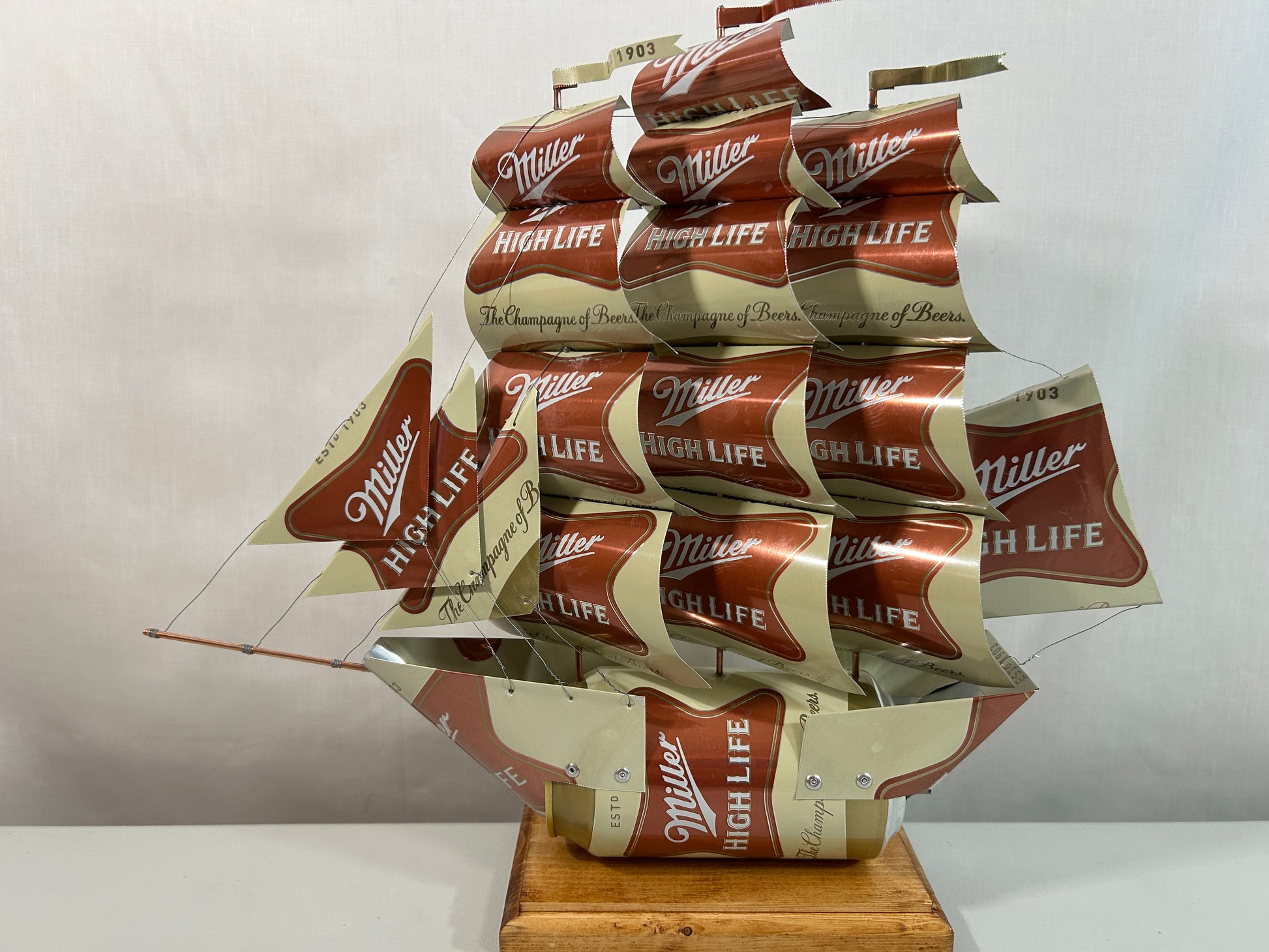 Miller High Life Beer Can Ship