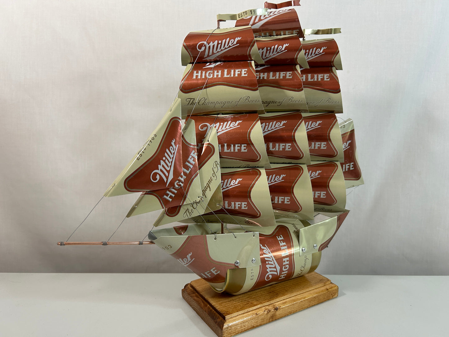 Miller High Life Beer Can Ship
