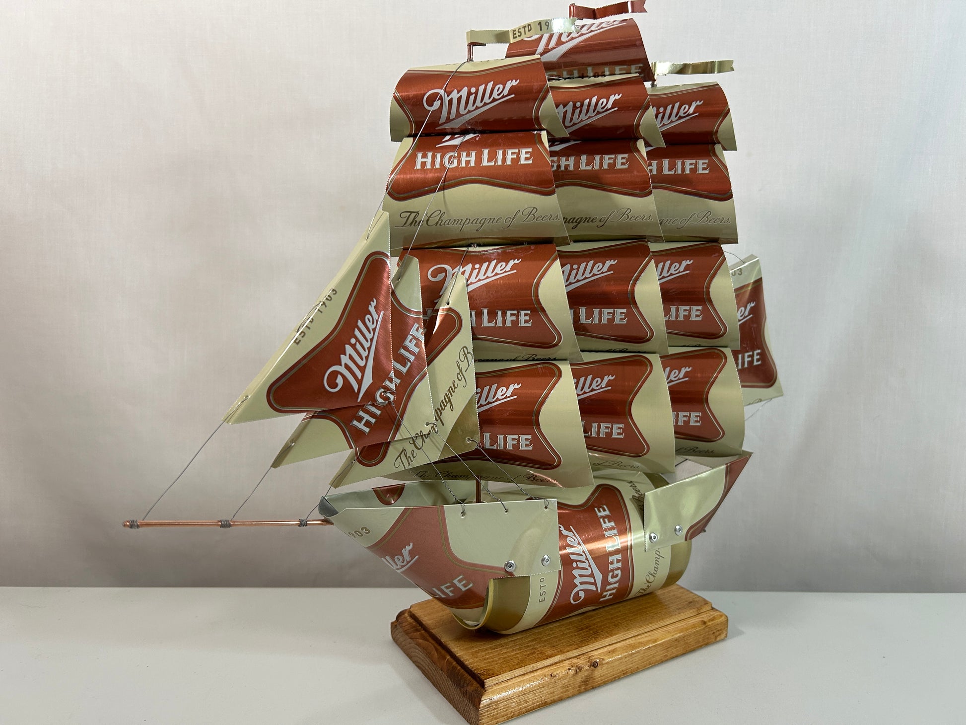 Miller High Life Beer Can Ship