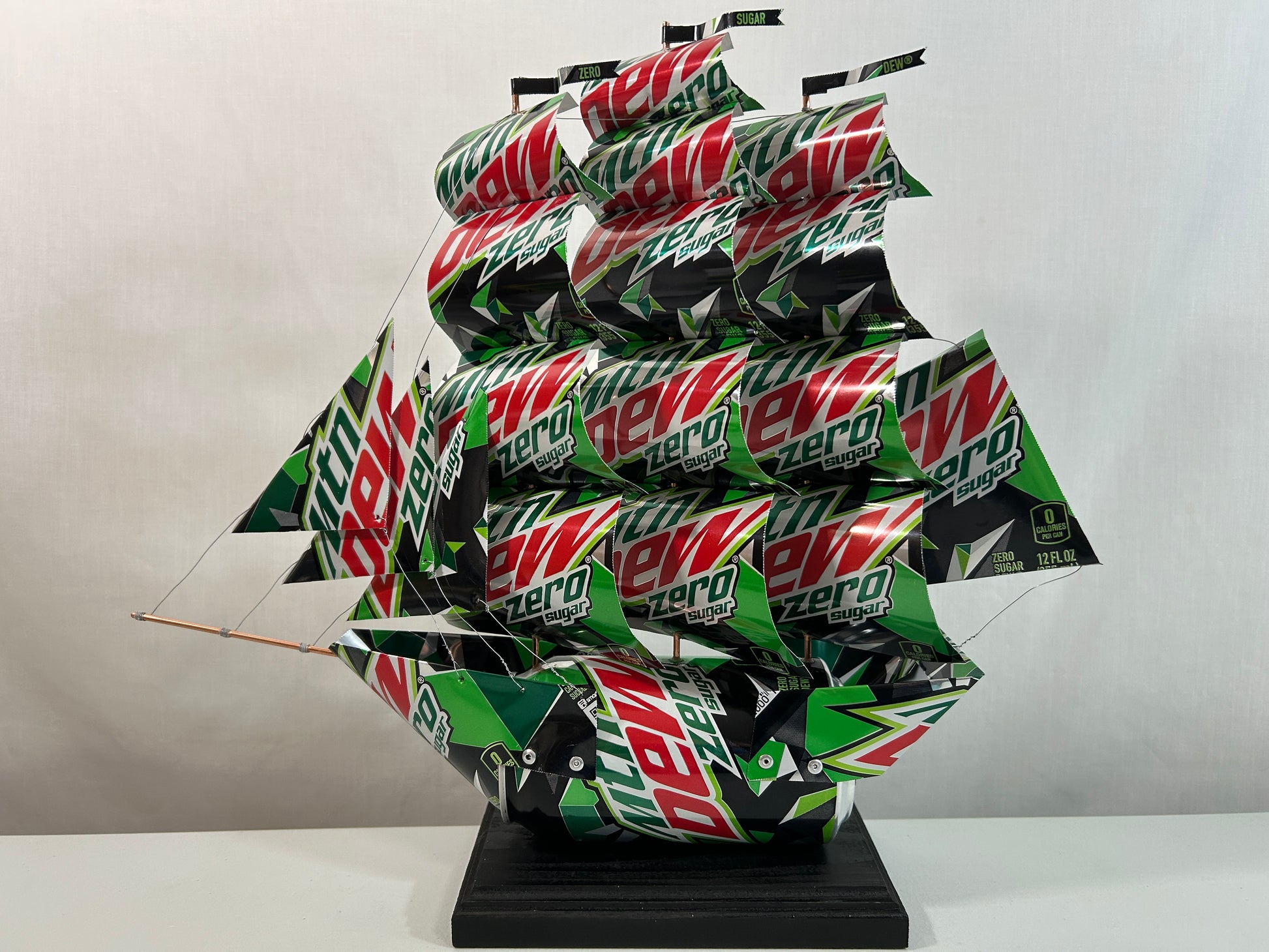 Mountain Dew Zero Sugar Soda Can Ship