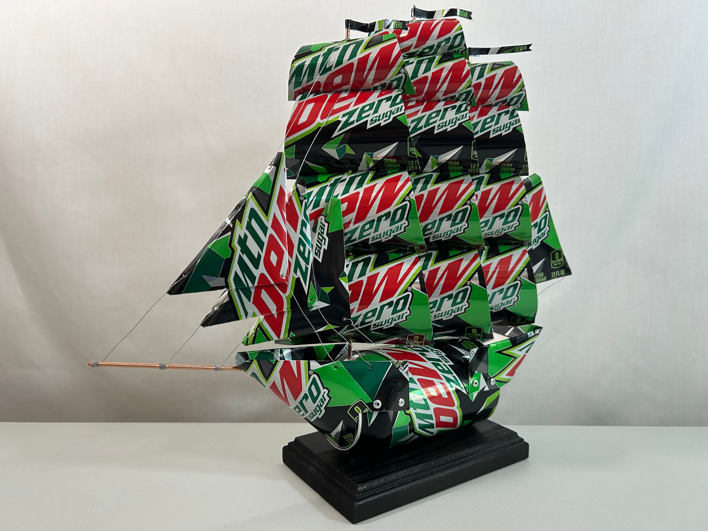 Mountain Dew Zero Sugar Soda Can Ship