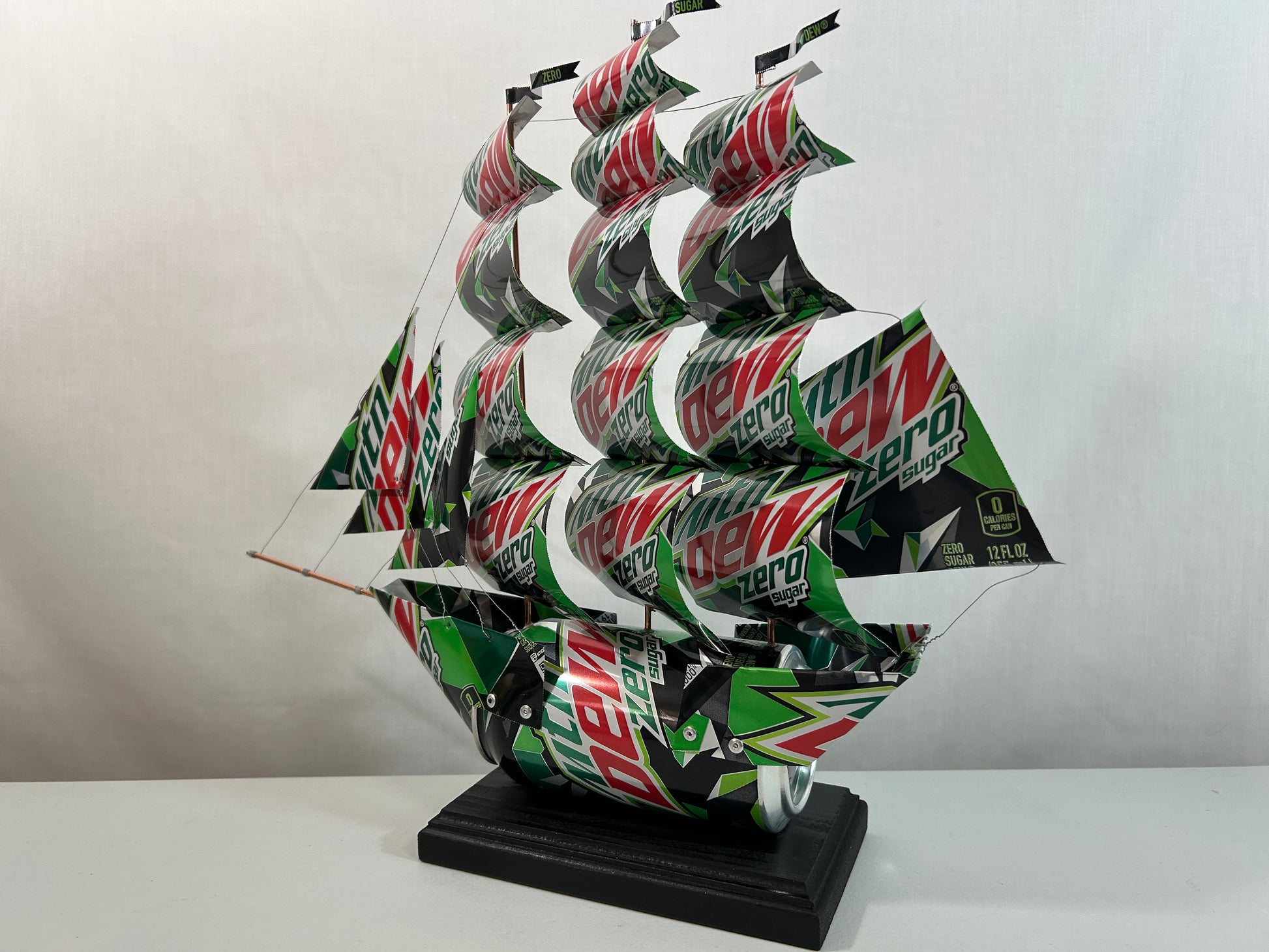 Mountain Dew Zero Sugar Soda Can Ship