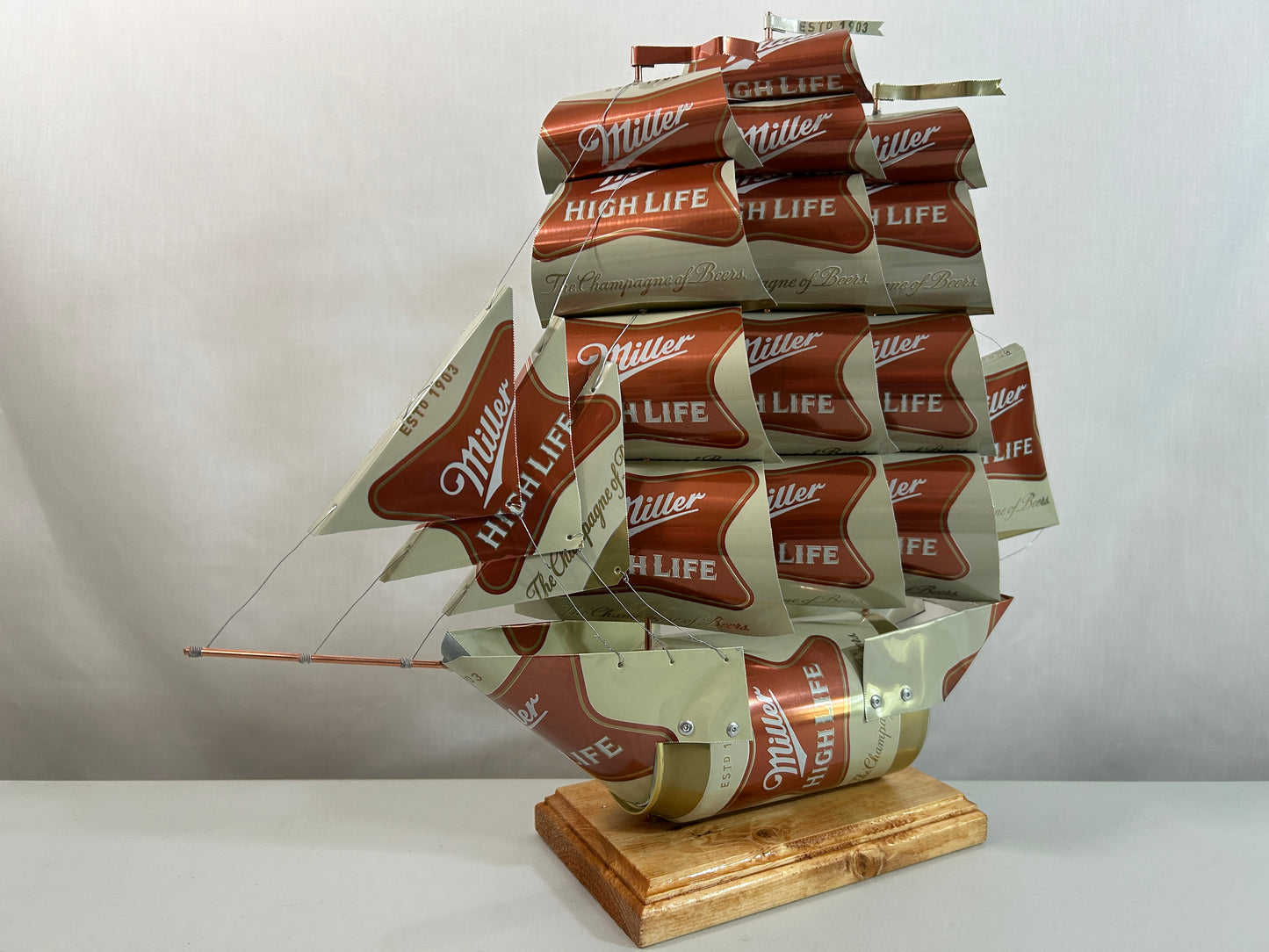 Miller High Life Beer Can Ship