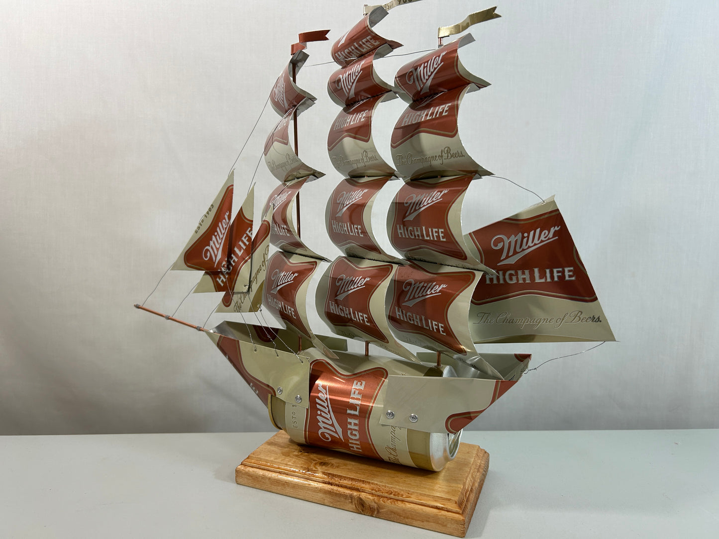 Miller High Life Beer Can Ship