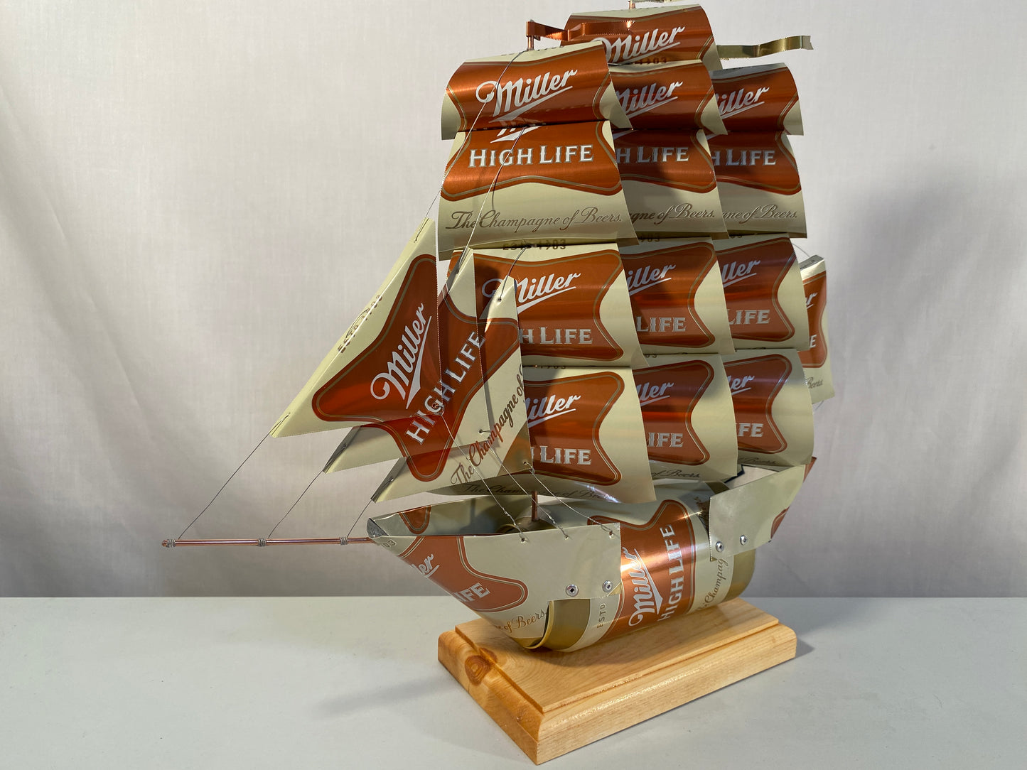 Miller High Life Beer Can Ship