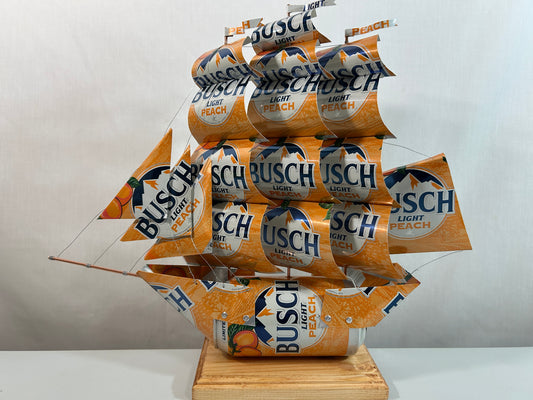 Anheuser Busch Light Peach Beer Can Ship