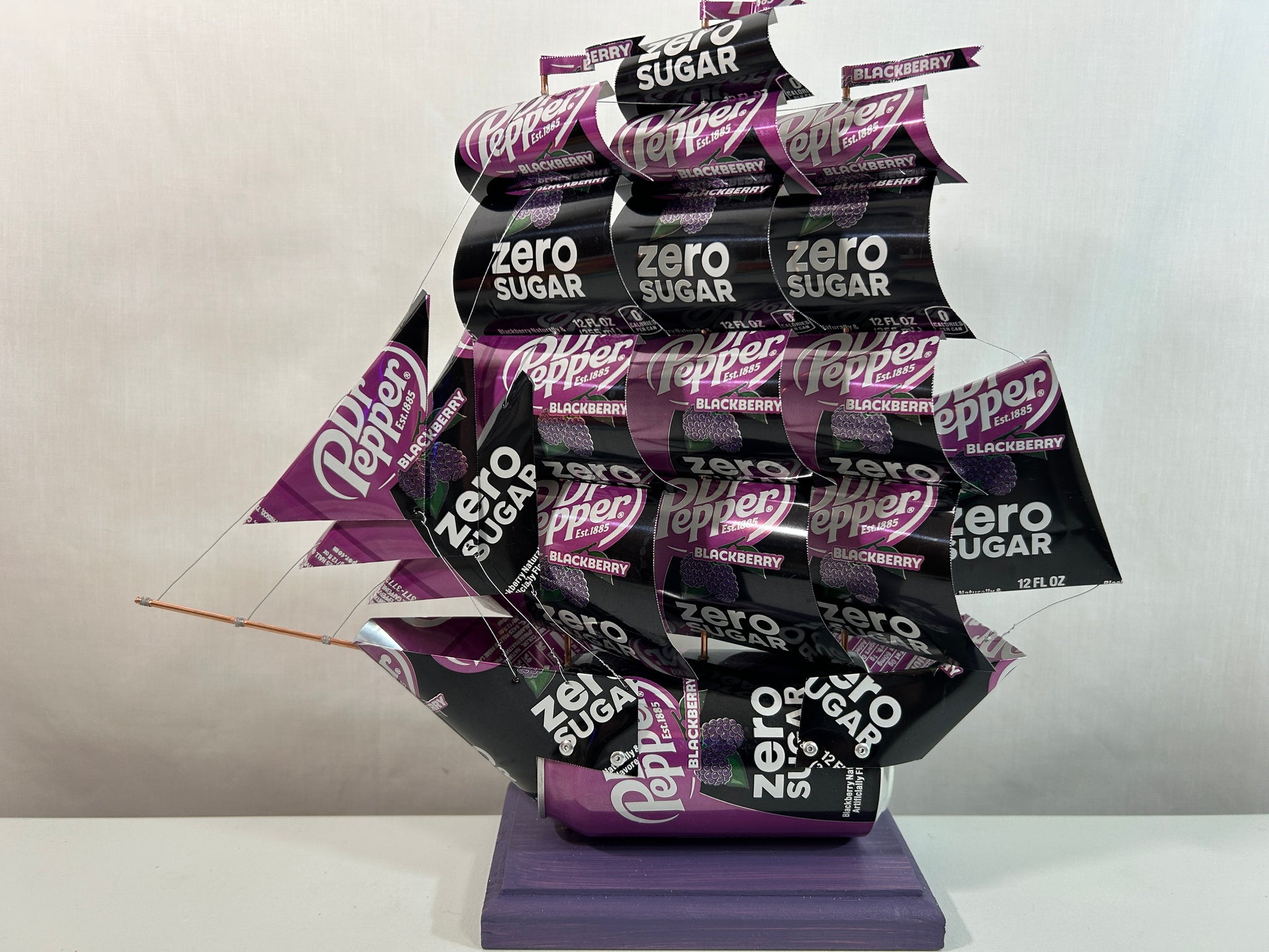 Dr Pepper Blackberry Zero Sugar Soda Can Ship