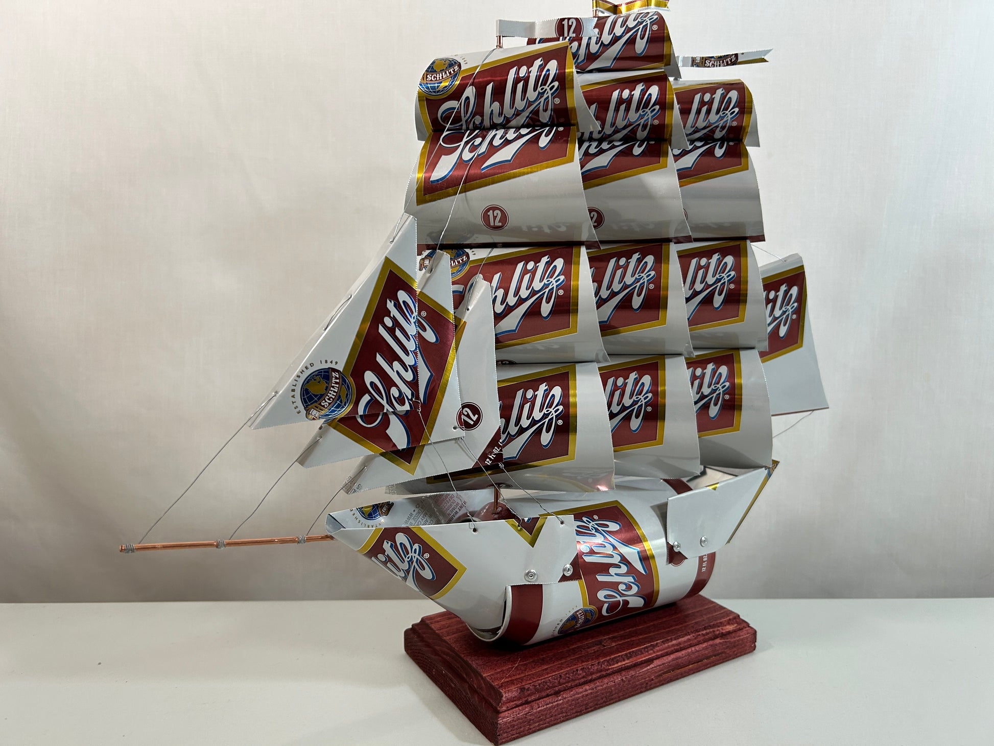 Schlitz Beer Can Ship