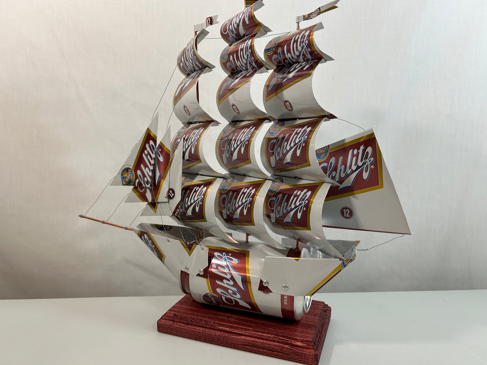 Schlitz Beer Can Ship